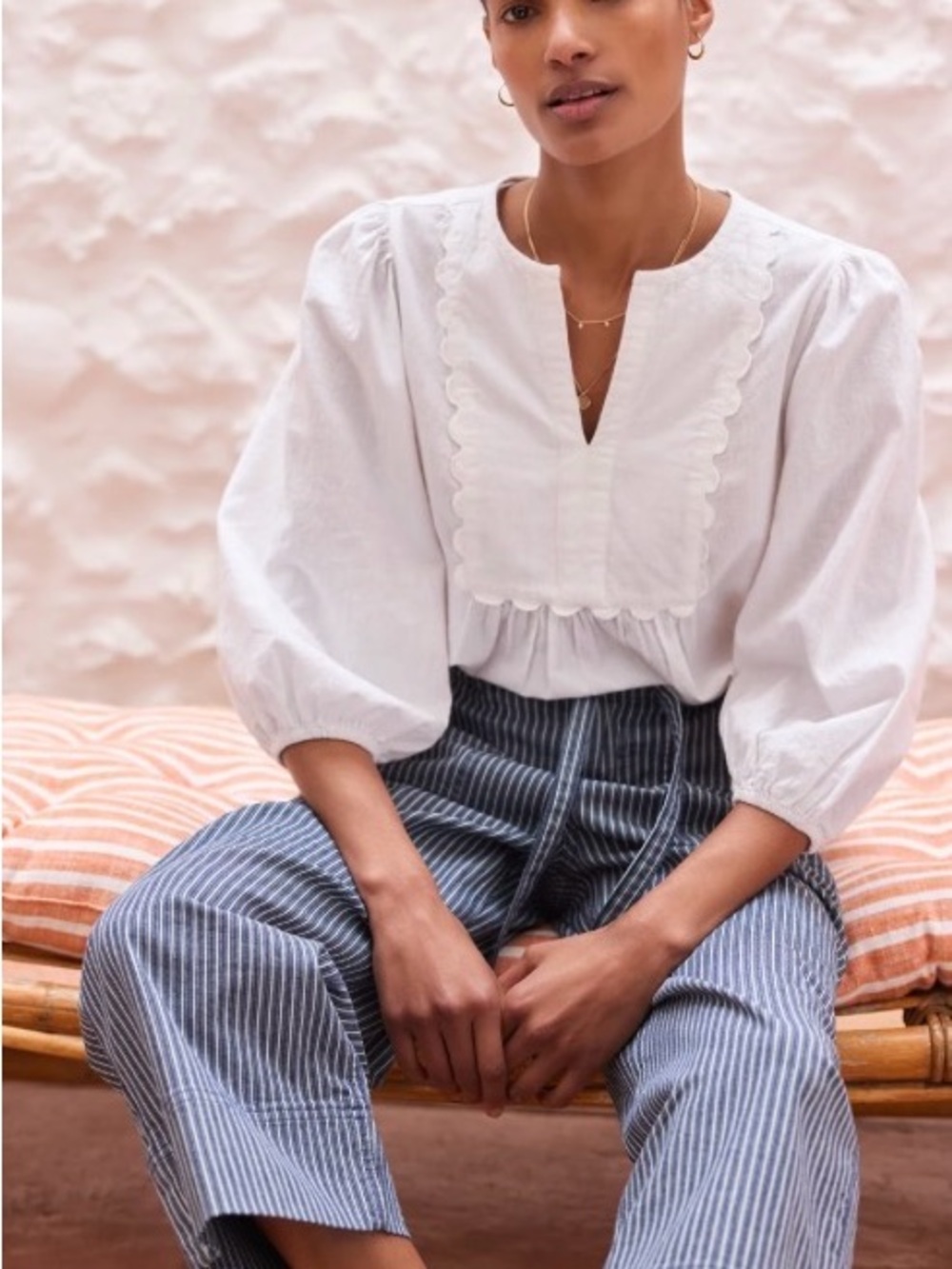 Wyse London White Tunic Blouse